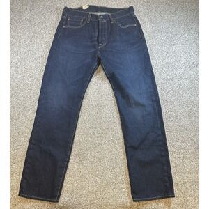 NWT Men's Levi's 501 Button Fly Straight Leg Jeans 33x32 Denim